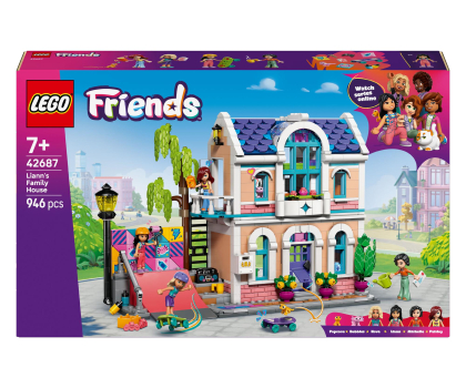 Klocki LEGO® LEGO FRIENDS 42687 Dom rodzinny Liann